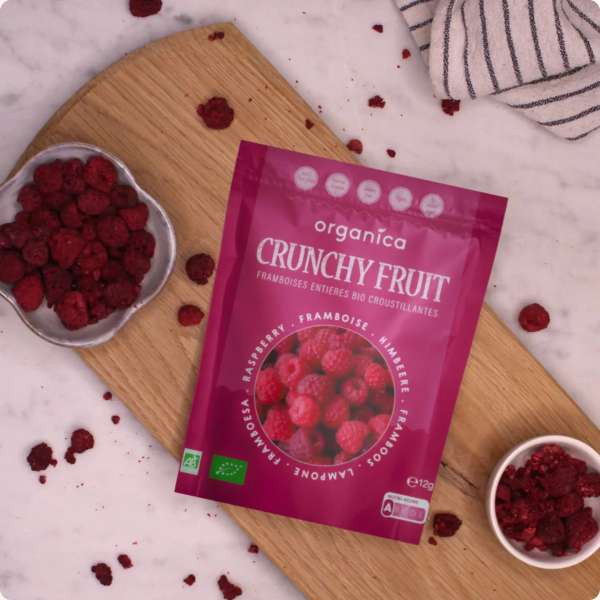 Gevriesdroogde frambozen