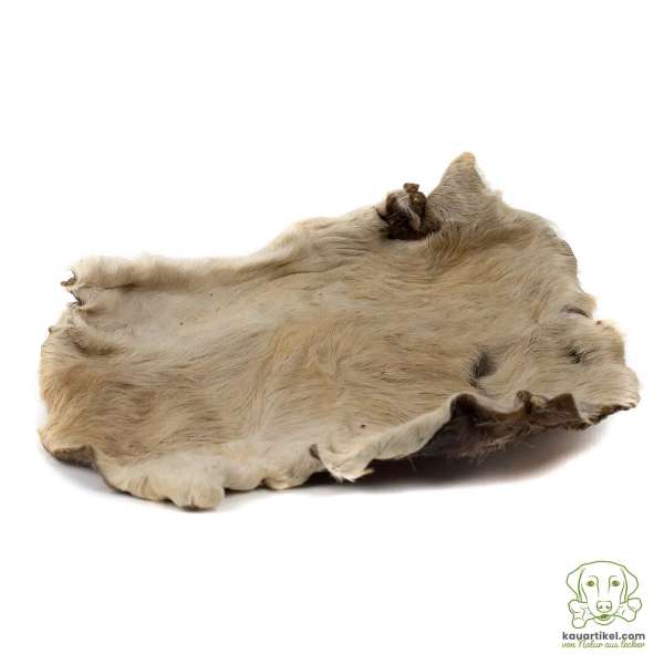 Runderhuidplaat met vacht