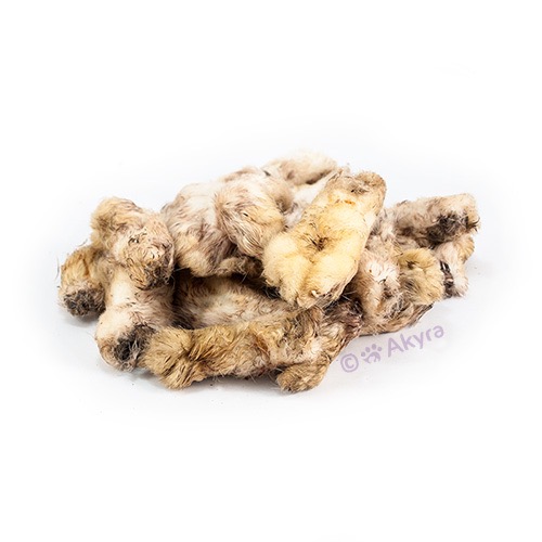 Konijnenpootjes met vacht