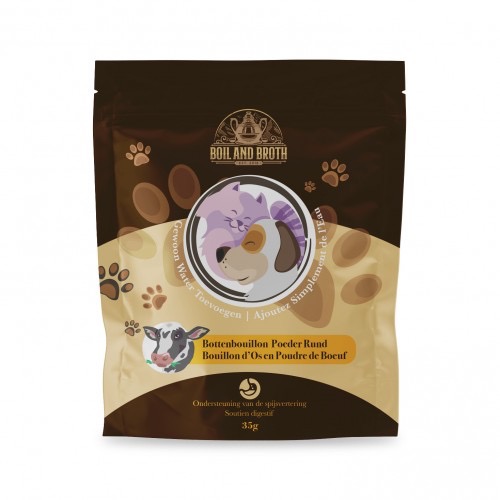 Boil & Broth bottenbouillon poeder Rund