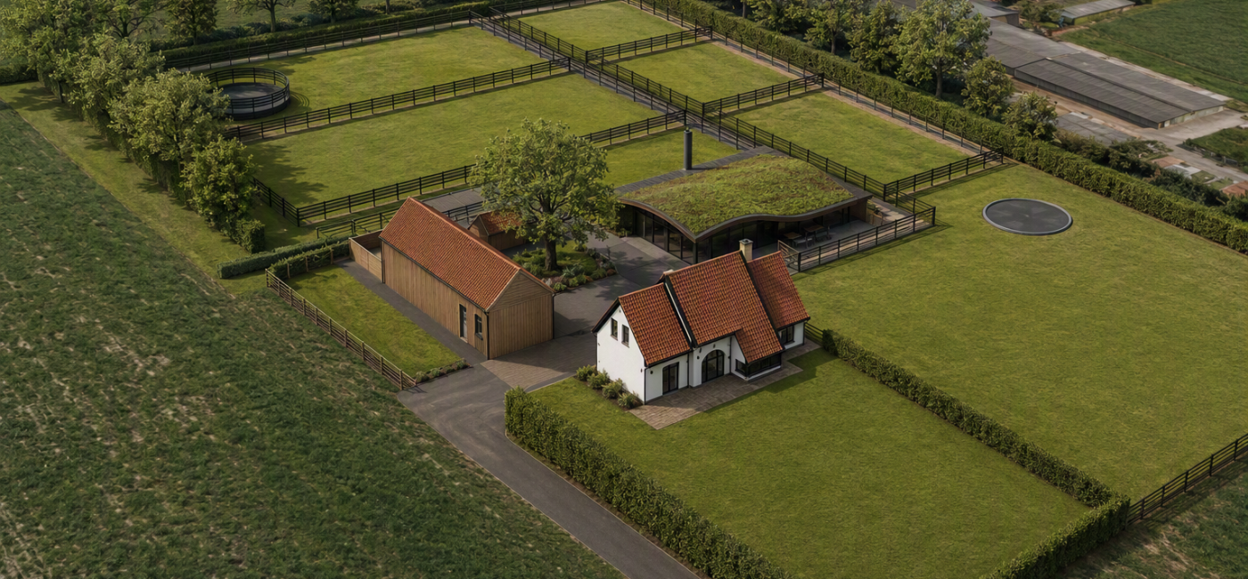 Ontdek het hondenpension in opbouw